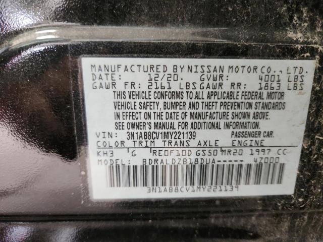 2021 NISSAN SENTRA SV - 3N1AB8CV1MY221139