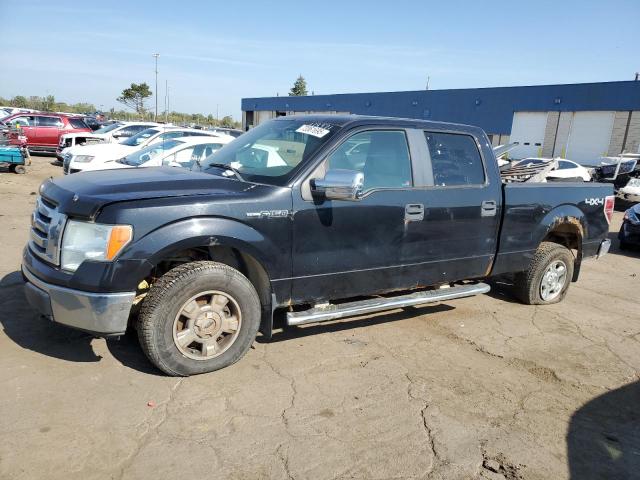 FORD F150 SUPER 2010 black crew pic gas 1FTFW1E80AFB51075 photo #1