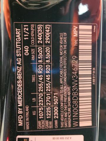 2022 MERCEDES-BENZ GLC 300 W1N0G8DB3NV346729