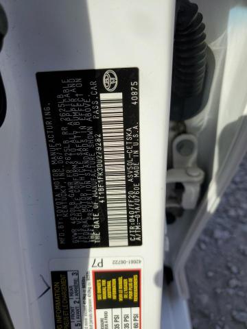 2013 TOYOTA CAMRY L - 4T1BF1FK3DU279282