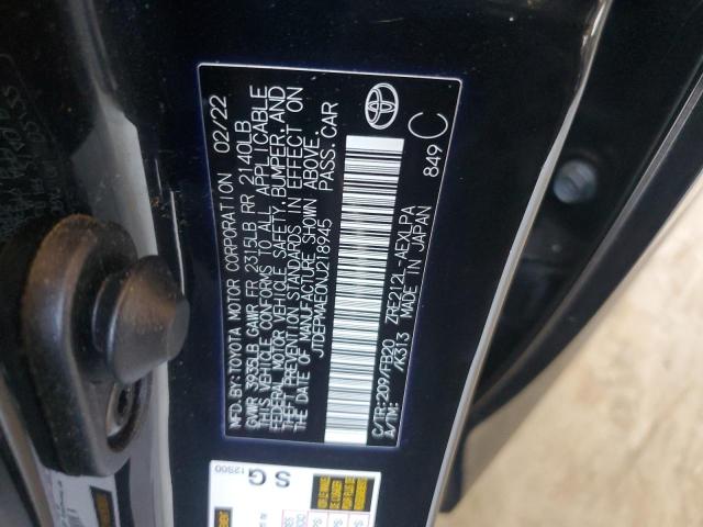 2022 TOYOTA COROLLA LE - JTDEPMAE0NJ218945