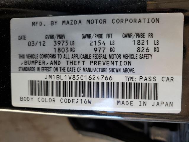 2012 MAZDA 3 I - JM1BL1V85C1624766