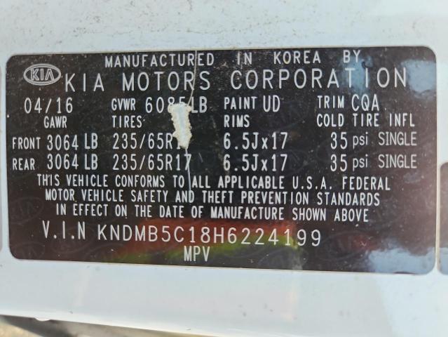 2017 KIA SEDONA LX #3302151130