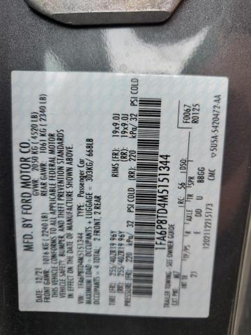 2021 FORD MUSTANG #3286889214