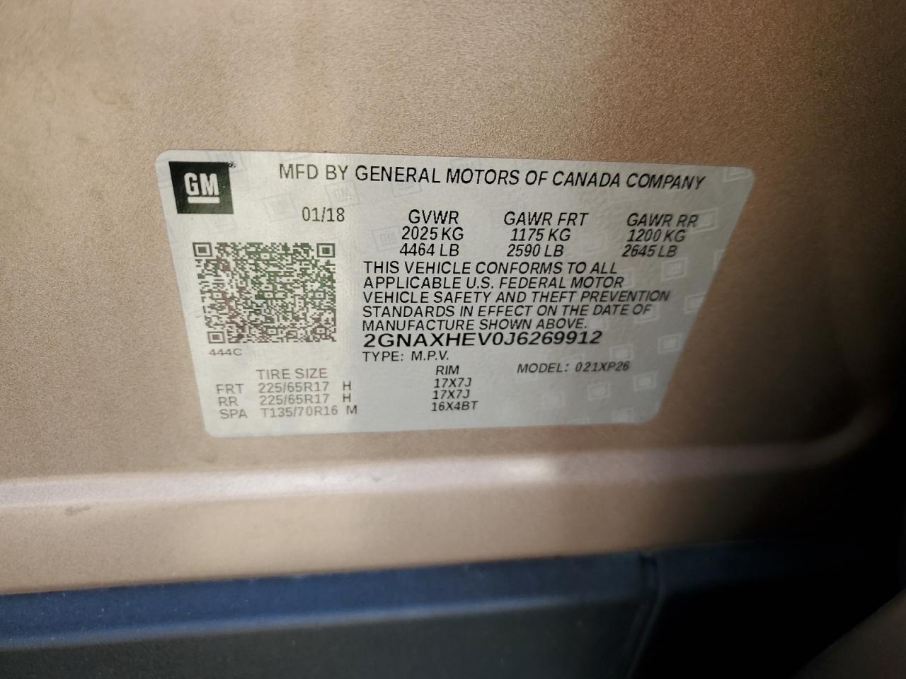 CHEVROLET EQUINOX LS