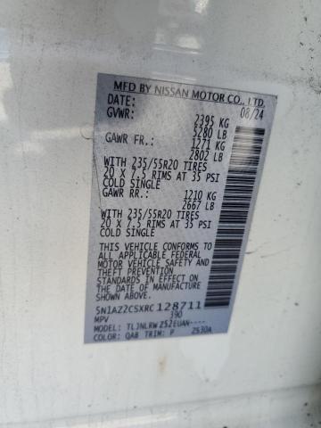 2024 NISSAN MURANO SL 5N1AZ2CSXRC128711