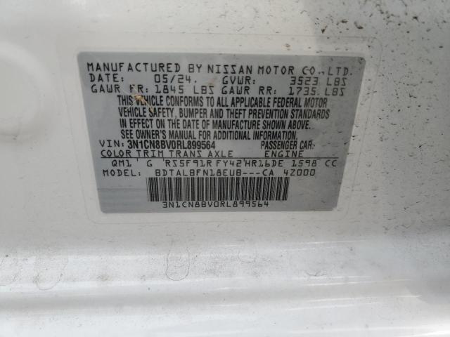 2024 NISSAN VERSA S - 3N1CN8BV0RL899564