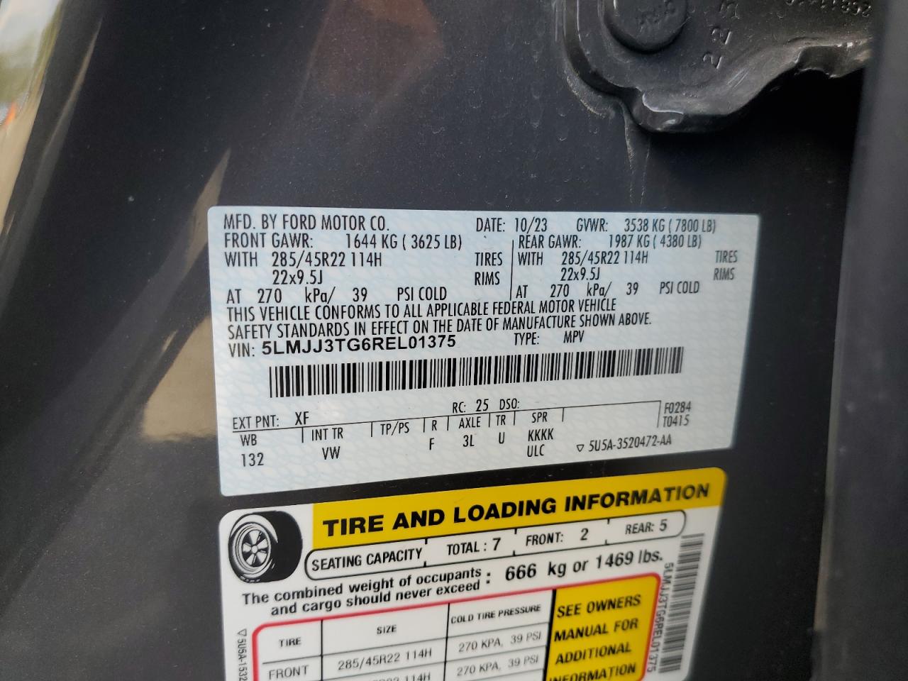 LINCOLN NAVIGATOR L BLACK LABEL