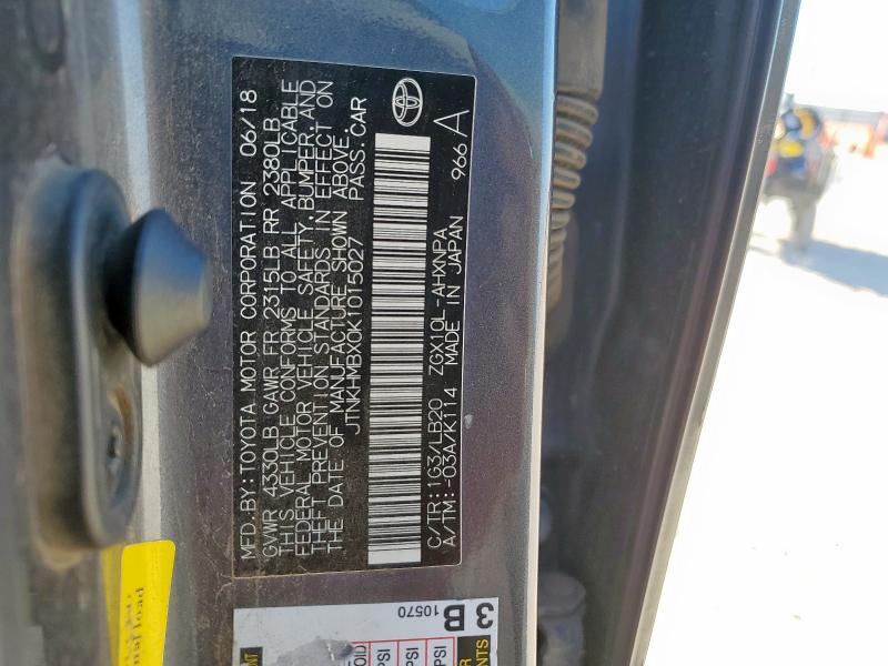 2019 TOYOTA C-HR XLE #3294517521