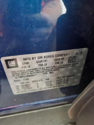 2021 CHEVROLET TRAILBLAZE - KL79MPS23MB009477