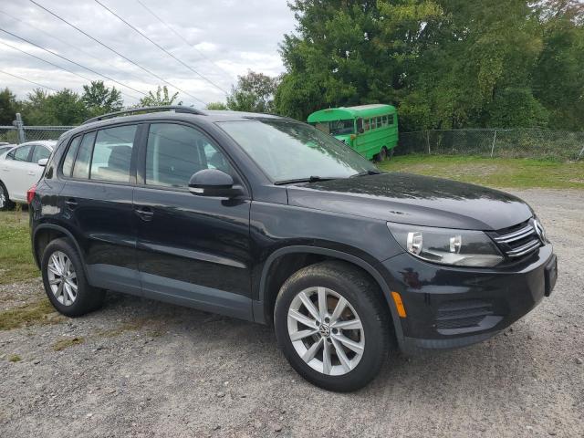 VOLK TIGUAN S 2017 black 4dr spor gas WVGBV7AX8HK043396 photo #1