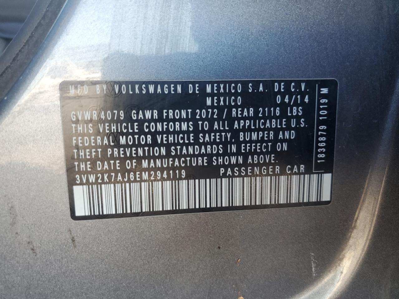 VOLKSWAGEN JETTA BASE