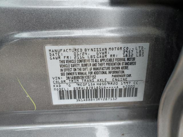 2024 NISSAN SENTRA S 3N1AB8BV3RY287152