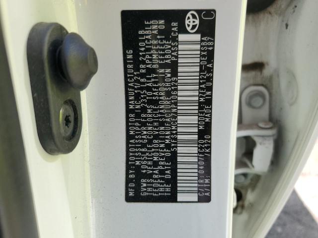 2022 TOYOTA COROLLA SE 5YFS4MCE7NP106129