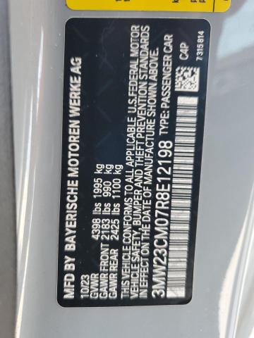 2024 BMW 230I 3MW23CM07R8E12198