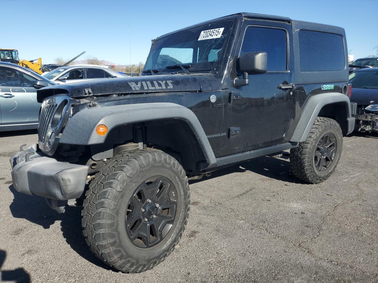  Salvage Jeep Wrangler