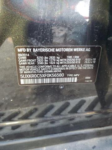 2015 BMW X5 XDRIVE3 5UXKR0C5XF0K56580