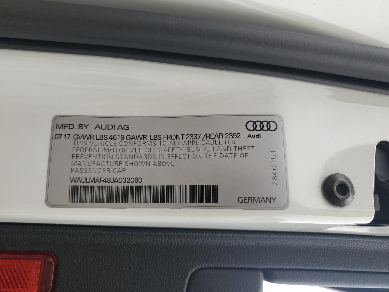 AUDI A4 PREMIUM PLUS