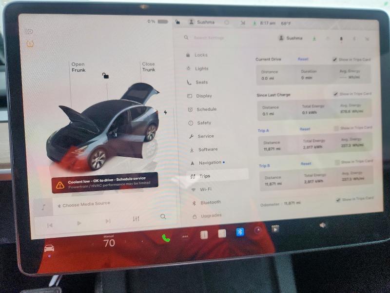 2024 TESLA MODEL Y 7SAYGAEEXRF084368