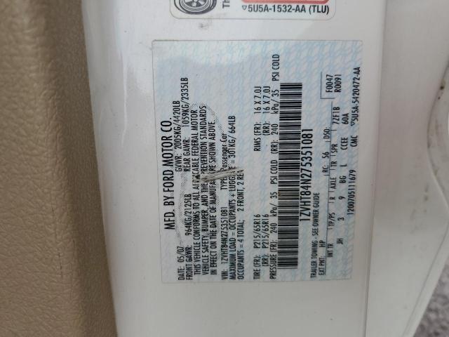 2007 FORD MUSTANG #3304556470