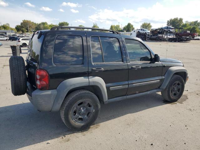 JEEP LIBERTY SP 2007 black 4dr spor gas 1J4GL48K87W539664 photo #4