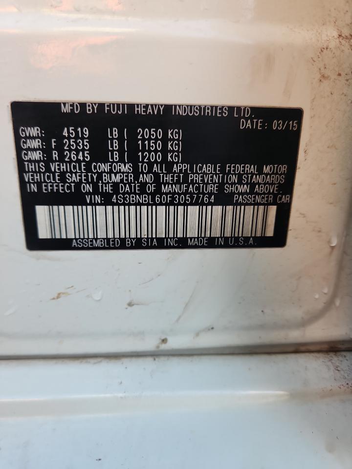 SUBARU LEGACY 2.5I LIMITED