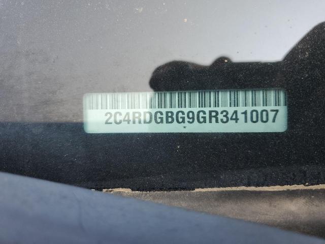 2016 DODGE GRAND CARAVAN SE 2C4RDGBG9GR341007