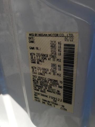 2022 NISSAN ROGUE SV - 5N1BT3BBXNC709522