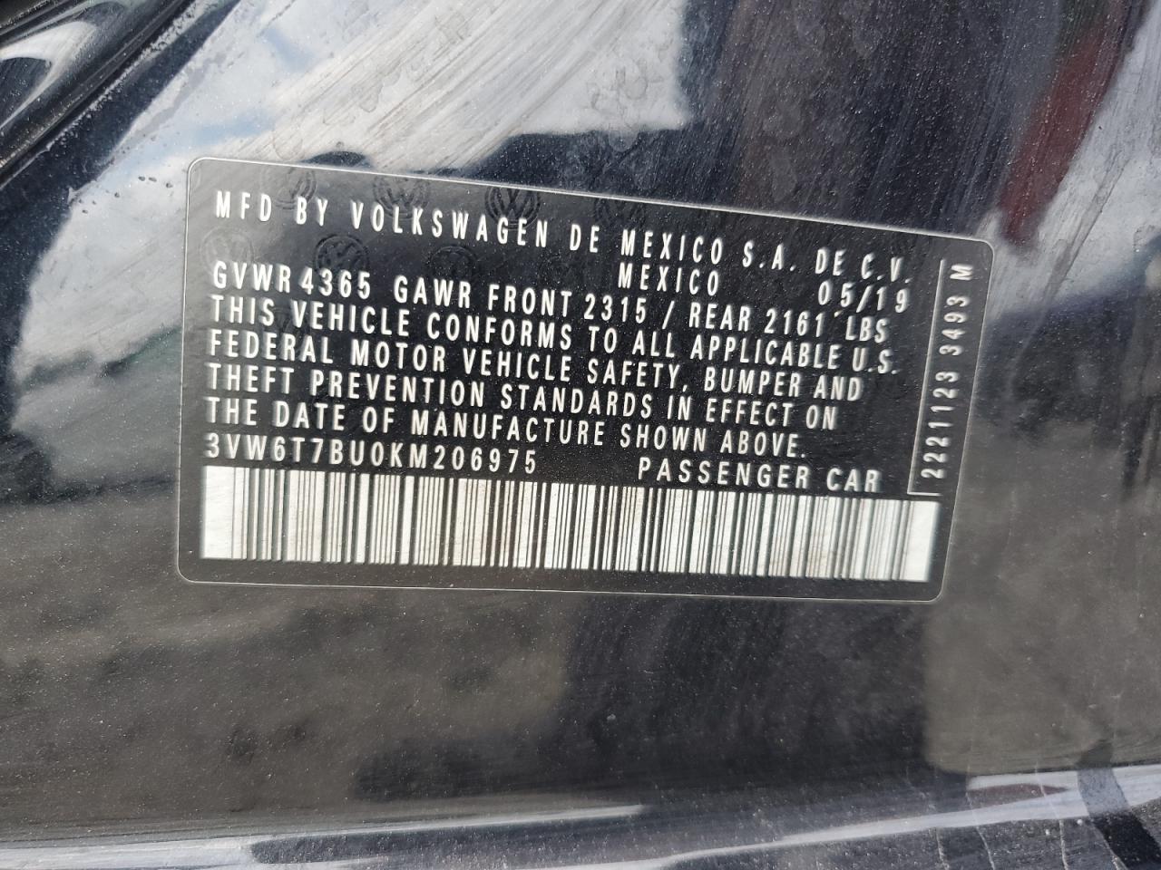 VOLKSWAGEN JETTA GLI