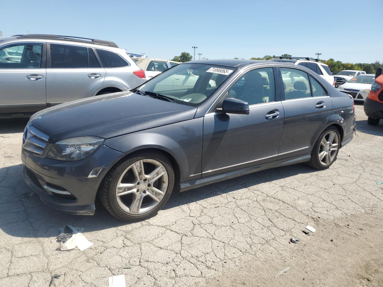 Lot #3241669317 2011 MERCEDES-BENZ C 300 4MAT