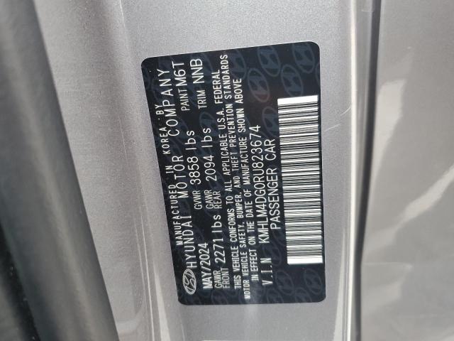 2024 HYUNDAI ELANTRA SE KMHLM4DG0RU823674