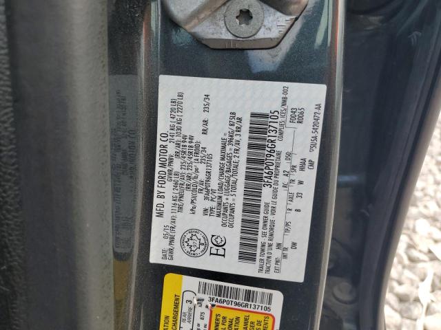 2016 FORD FUSION SE 3FA6P0T96GR137105