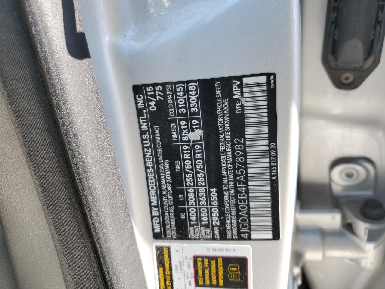 MERCEDES-BENZ M-CLASS 250 BLUETEC