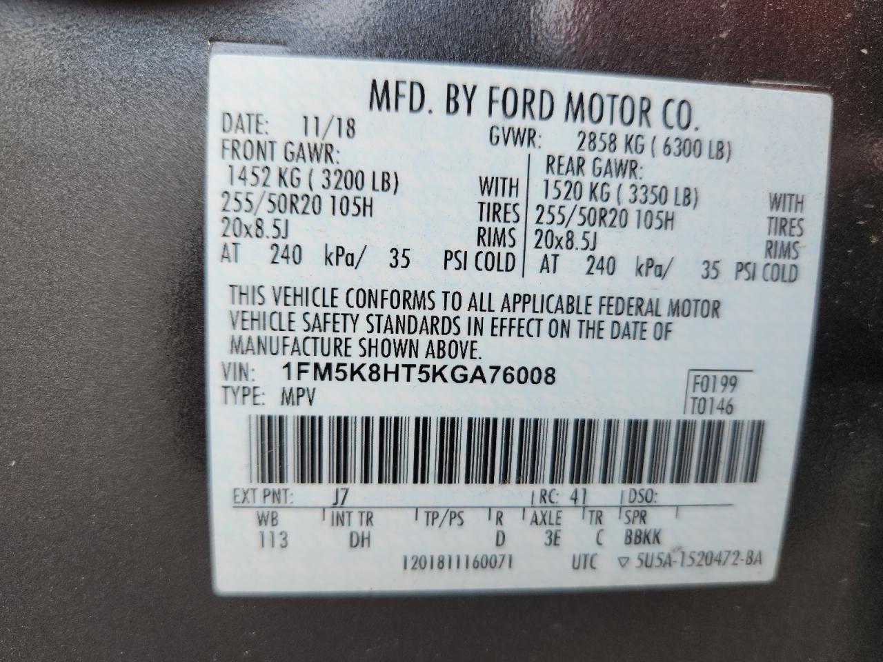 FORD EXPLORER PLATINUM