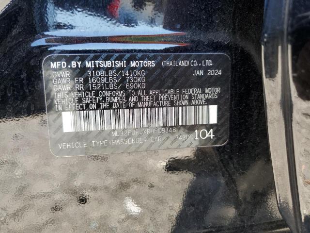 2024 MITSUBISHI MIRAGE G4 ES #3296296441