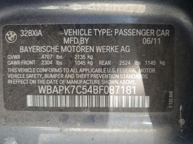 2011 BMW 328 XI #3241007721