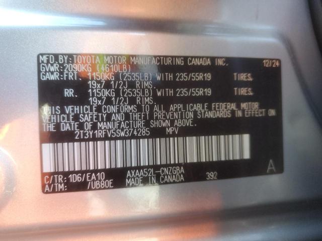 2025 TOYOTA RAV4 LIMIT - 2T3Y1RFV5SW374285