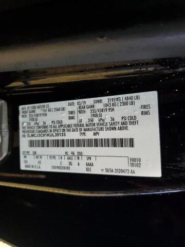 2019 LINCOLN MKC RESERV 5LMCJ3C91KUL35133