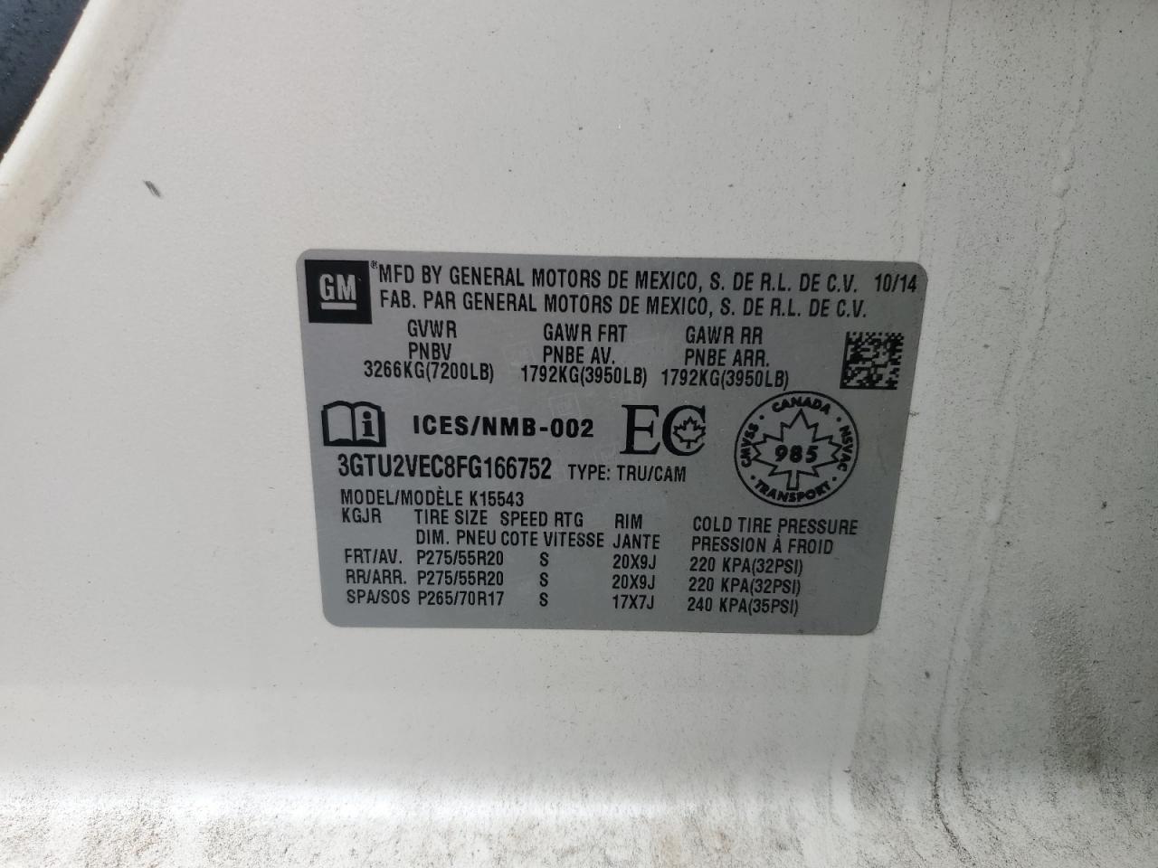 GMC SIERRA K1500 SLT