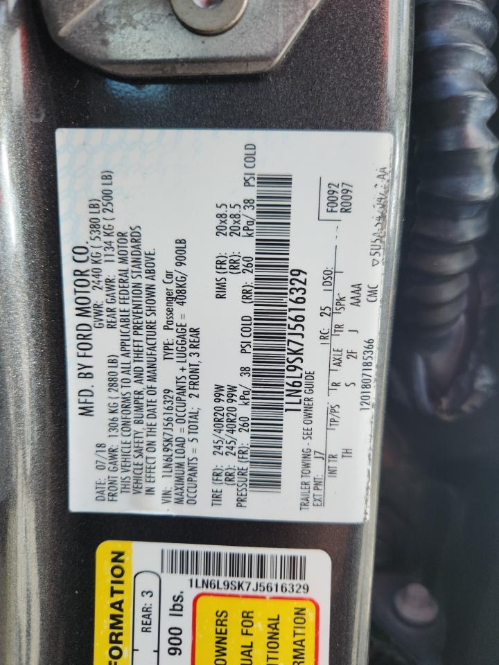 LINCOLN CONTINENTAL SELECT