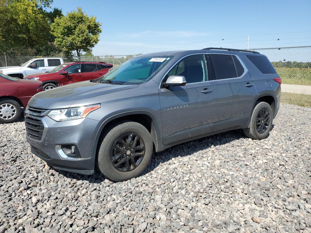 Lot #3255633022 2019 CHEVROLET TRAVERSE LT