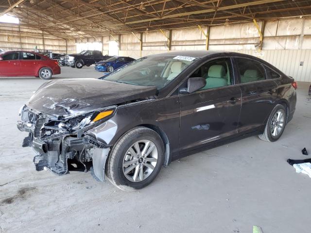 HYUNDAI SONATA SE 2015 charcoal  gas 5NPE24AF9FH244560 photo #1