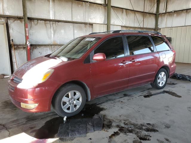 TOYOTA SIENNA XLE 2005 maroon  gas 5TDZA22C45S275107 photo #1