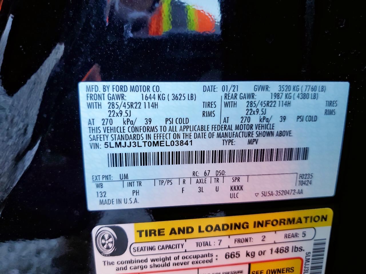 LINCOLN NAVIGATOR L RESERVE