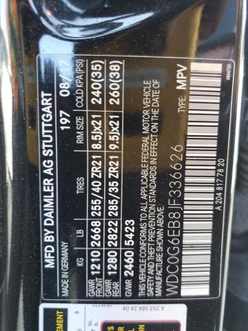 2018 MERCEDES-BENZ GLC 43 4MA WDC0G6EB8JF336626