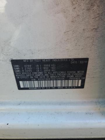 2017 SUBARU IMPREZA PR 4S3GTAD61H3729306