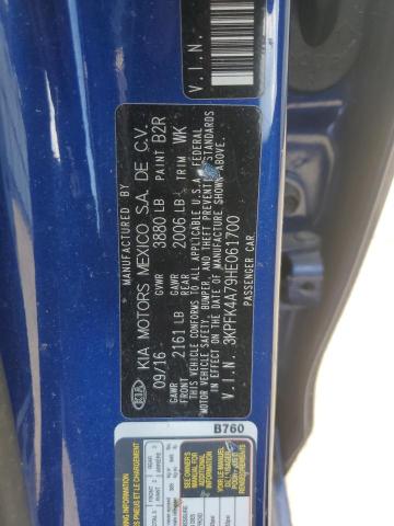 2017 KIA FORTE LX - 3KPFK4A79HE061700