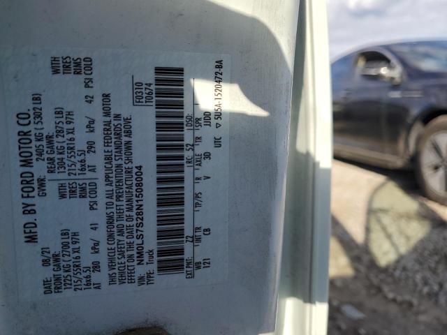2022 FORD TRANSIT CONNECT XL NM0LS7S28N1508004
