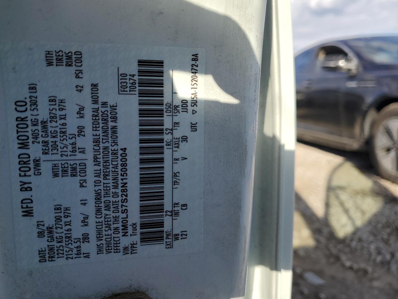 FORD TRANSIT CONNECT XL