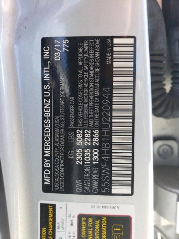 2017 MERCEDES-BENZ C 350E - 55SWF4HB1HU220944